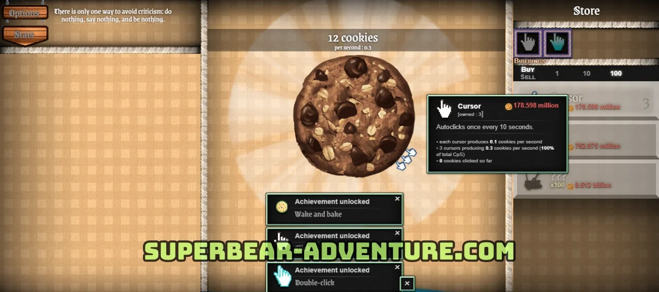 Cookie Clicker Unblocked​