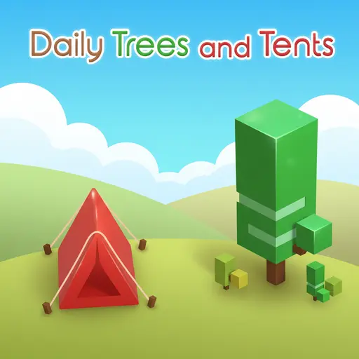 Daily Trees and Tents Gameplay