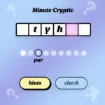 Minute Cryptic