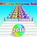 2048 Run: Gorgeous Balls