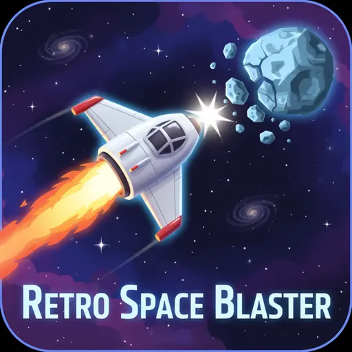Retro Space Blaster Gameplay